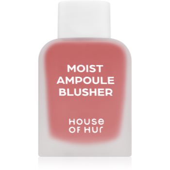 House of Hur Moist Ampoule Blusher fard de obraz lichid mini - imagine 2